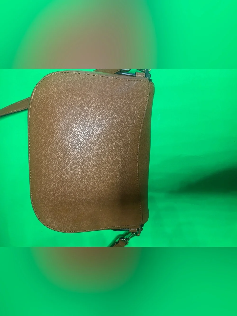 Kate Spade Blake Braun Pebble Brown Saddle Crossbody - Picture 9 of 16